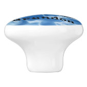 Ziehen Sie die Keramik des Schwimmbeckens oder der Keramikknauf (Seitenansicht)