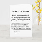 Ziehen Sie früh sich zurück Karte (Gelbe Blume)