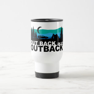 Ziehen Sie heraus sich in der mein Outback-Tasse Reisebecher