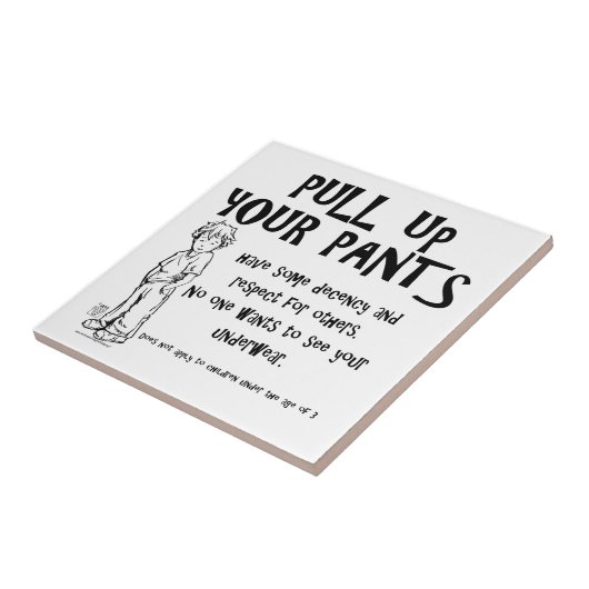 Ziehen Sie Ihre Pfoten hoch Fliese (Seite)