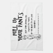 Ziehen Sie Ihre Pfoten hoch Handtuch (Vertikal)