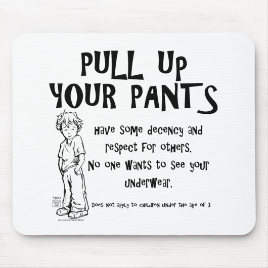 Ziehen Sie Ihre Pfoten hoch Mousepad (Vorne)