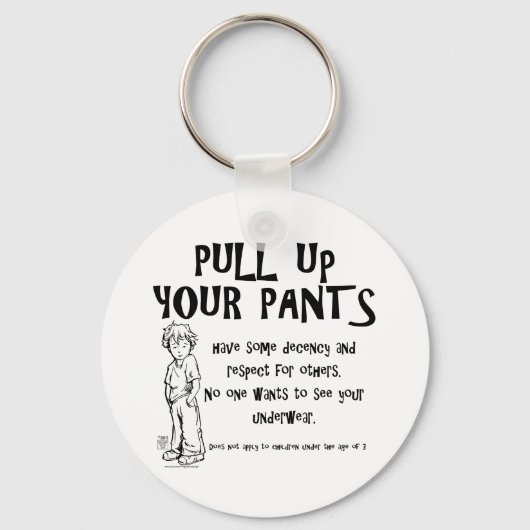 Ziehen Sie Ihre Pfoten hoch Schlüsselanhänger (Vorderseite)