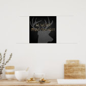 Ziehen Sie immer "Em Out - Deposter Poster (Küche)