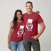 Ziehen Sie in Top Hat, fügen Sie Text hinzu (Unisex)