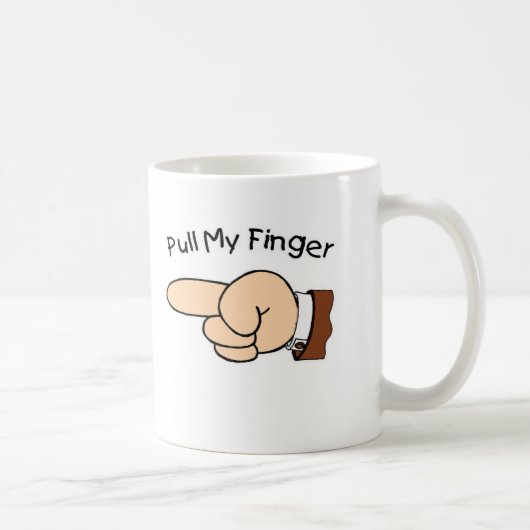 Ziehen Sie meine Finger-Kaffee-Tasse Kaffeetasse (Rechts)