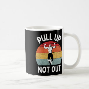 Ziehen Sie nicht aus der Bodybuilding heraus, um d Kaffeetasse