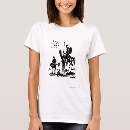 ziehen Sie quijote Mädchen an T-Shirt (Vorderseite)