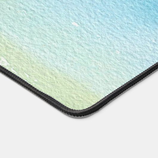 Ziehen Sie Script Text Plug Blue Sky Calming ab Schreibtischunterlage (Ecke)