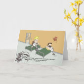 Ziehen Sie sich frühe Karte zurück (Gelbe Blume)