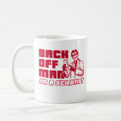 Ziehen Sie sich Mann, ich sind ein Wissenschaftler Kaffeetasse (Links)