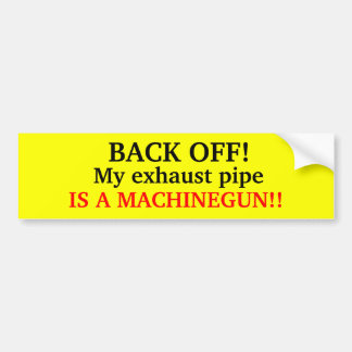 ZIEHEN SIE SICH ZURÜCK! Aufkleber für Ihr Auto Autoaufkleber