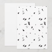 Ziehen und fallen Sie Ihre Besondere Anlass-Karten Einladung (Vorne/Hinten)