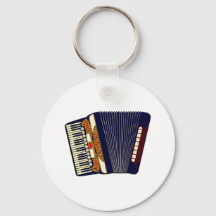 Ziehharmonika Schlüsselanhänger mit Namen - Akkordeonspieler Gesche