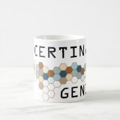 Ziehharmonika-Genie Kaffeetasse (Mittel)