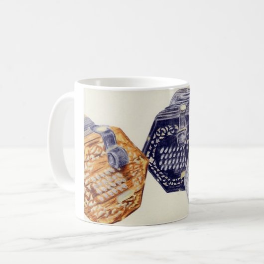 Ziehharmonika Kaffeetasse (Vorderseite Links)