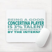 Ziehharmonika-Talent des Spieler-3% Mousepad (Mit Mouse)