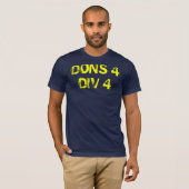 ZIEHT 4 DIV. 4 AN T-Shirt (Vorne ganz)