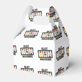 Ziehungssymbol der Schlitzmaschine Geschenkschachtel (Vorderseite)