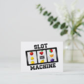 Ziehungssymbol der Schlitzmaschine Visitenkarte (Stehend Vorderseite)