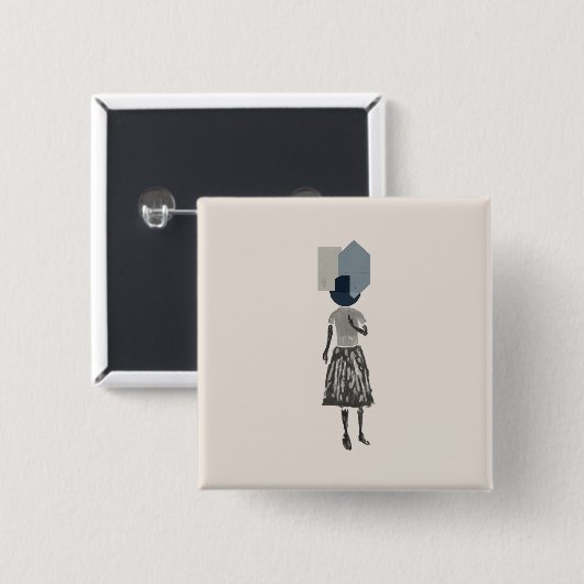 Ziel_14_une femme_1 button (Vorne & Hinten)