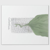 Ziel_1_calathea Geschenkpapier (Flach)