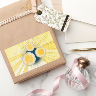 Ziel_3_Sonne-Kontrolle Rechteckiger Aufkleber