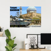 Ziel: Bagdad Poster (Heimbüro)