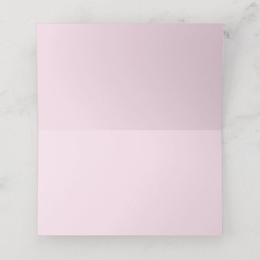 Ziel Boarding Pass Hochzeit Platzkarte (Innenseite Aufgefaltet)