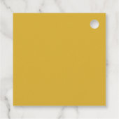 Ziel Boarding Pass Wedding Geschenk Geschenkanhänger (Rückseite)