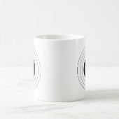 Ziel-Bullauge Kaffeetasse (Mittel)