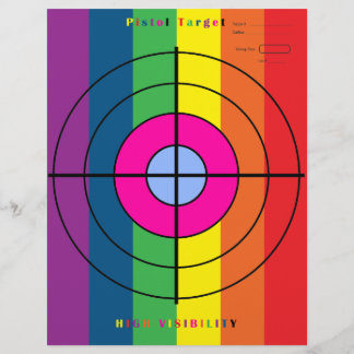 Ziel der Pistole mit hoher Sicht Flyer