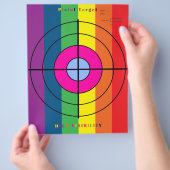 Ziel der Pistole mit hoher Sicht Flyer (Hand)