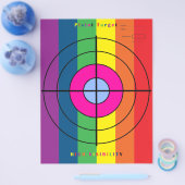 Ziel der Pistole mit hoher Sicht Flyer (Einzeln)