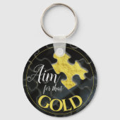 Ziel dieser Vermissten Puzzleteile Schlüsselanhänger (Vorderseite)