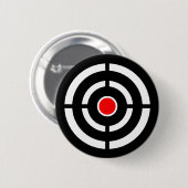 Ziel eines Schießschiebers Button (Vorne & Hinten)