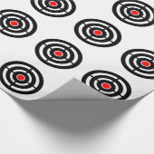 Ziel eines Schießschiebers Geschenkpapier (Ecke)