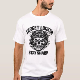 Ziel erfasst Taktischer Totenkopf T-Shirt