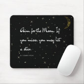 Ziel für den Mond Mousepad (Mit Mouse)