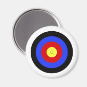 Ziel für den Spaß an einfachen klassischen Bogensc Magnet (Vorderseite/Rückseite)