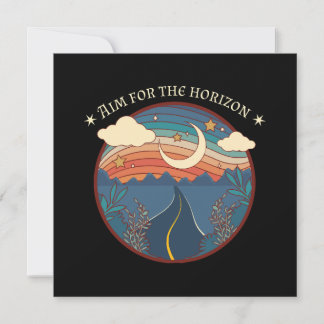 Ziel für die Reise zum Horizont