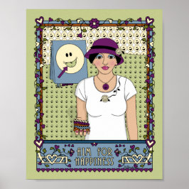 Ziel für Glück_A_8x10 Poster