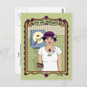 Ziel für Glück_A_ Postkarte (Vorne/Hinten)