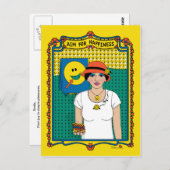 Ziel für Glück_B_ Postkarte (Vorne/Hinten)