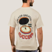 Ziel für mehr Erfolg T-Shirt (Rückseite)