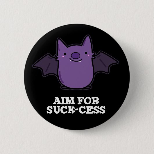 Ziel für Sind zum Kotzen-Cess-Funny Positive Bat P Button (Vorderseite)