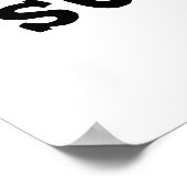 Ziel für Sind zum Kotzen-Cess-Funny Positive Bat P Poster (Ecke)