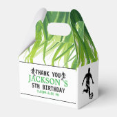 Ziel! Fußball 5. Geburtstagsparty Geschenkschachtel (Vorderseite)