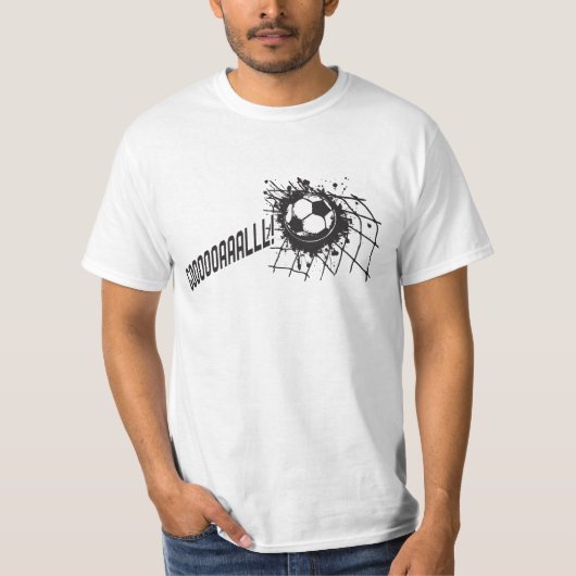 ZIEL! Fußball-Mono-Scoring Ball T - Shirt (Vorderseite)