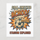Ziel geniest Stadion explodiert Flyer (Hinten)